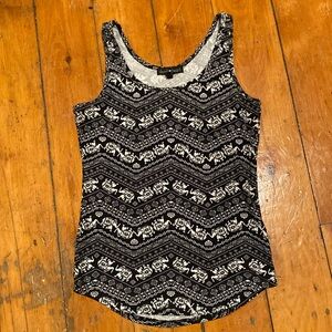 Derek Heart Elephant boho tanktop